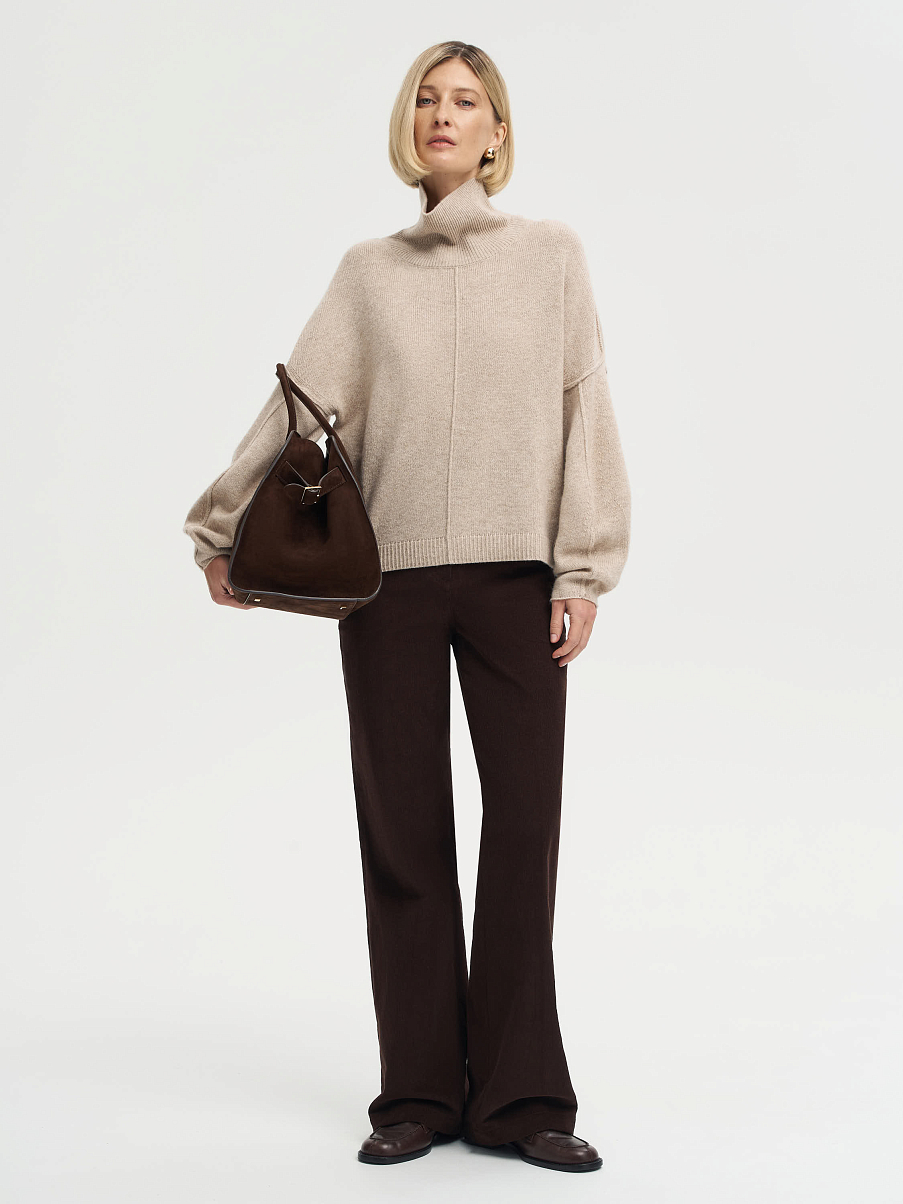 Джемпер из шерсти с кашемиром