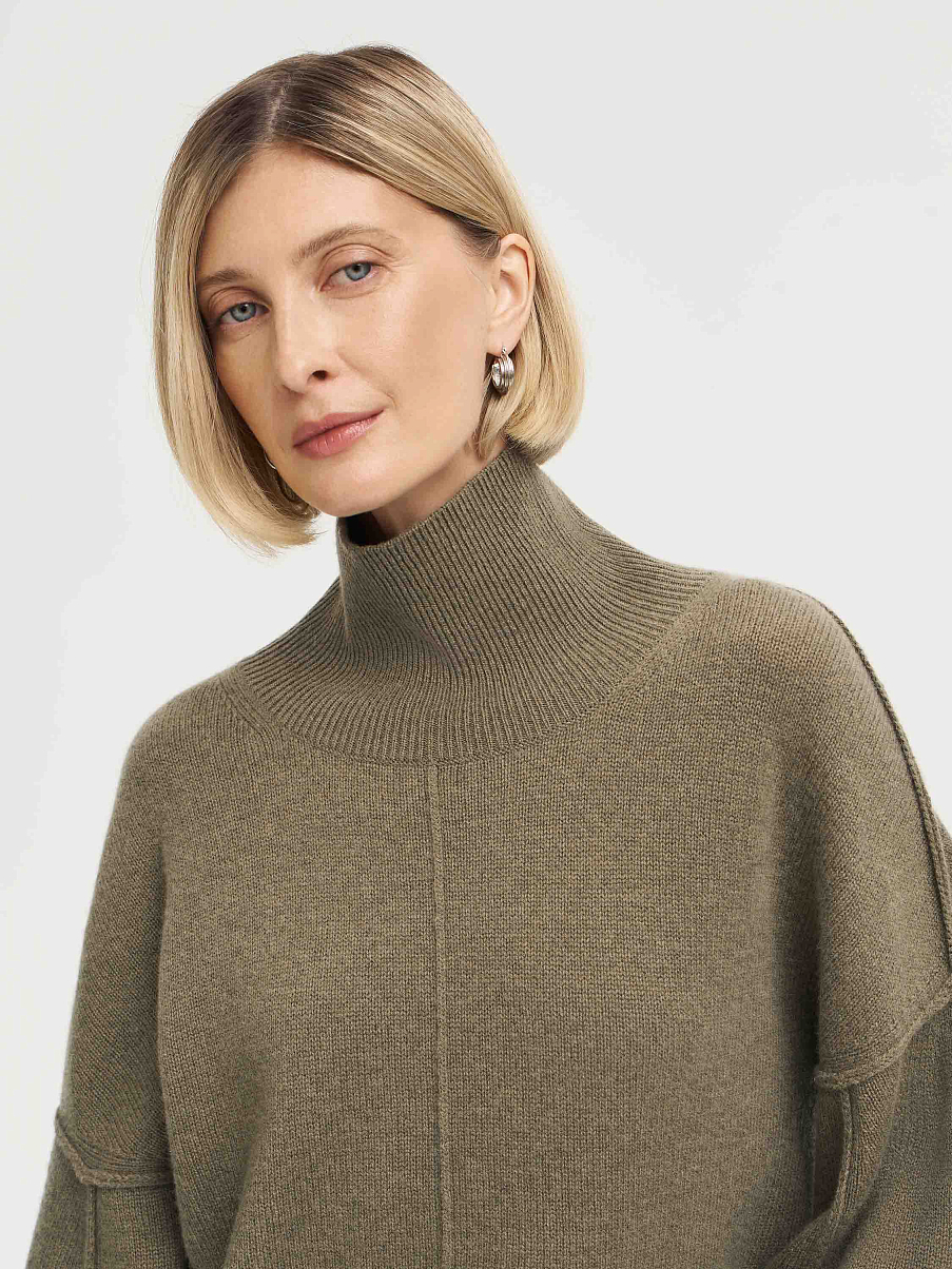 Джемпер из шерсти с кашемиром