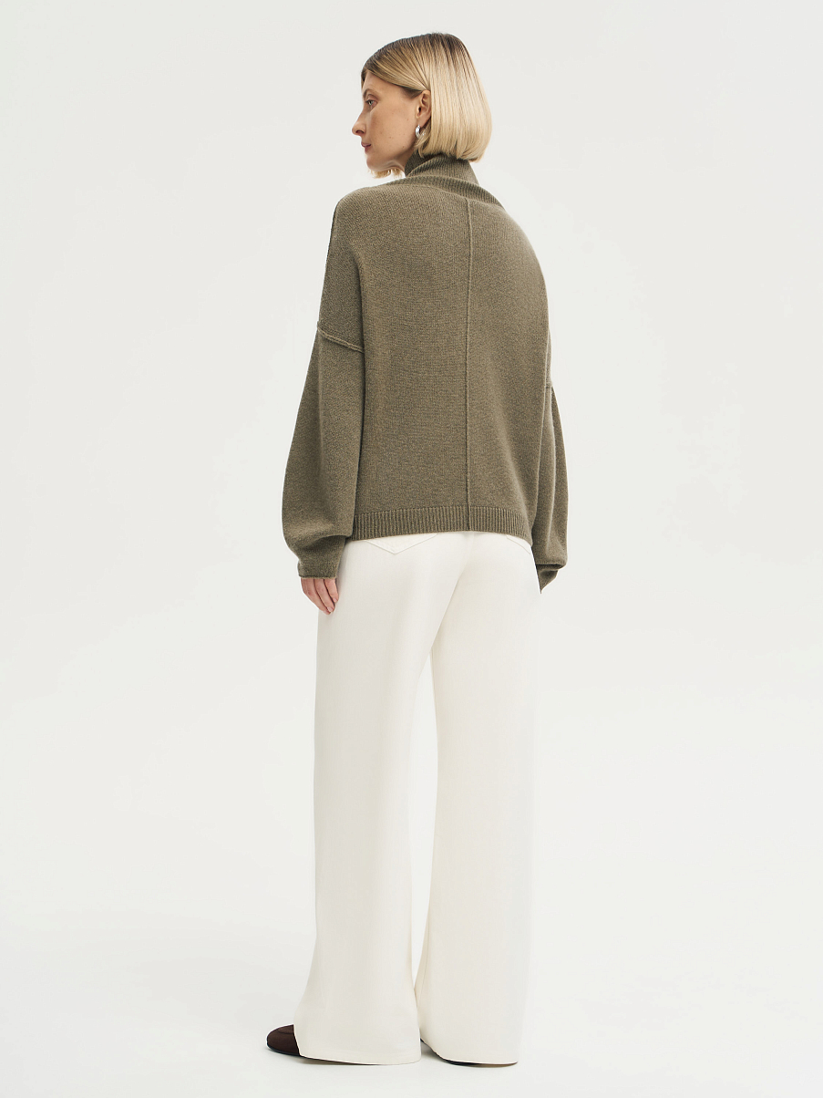 Джемпер из шерсти с кашемиром