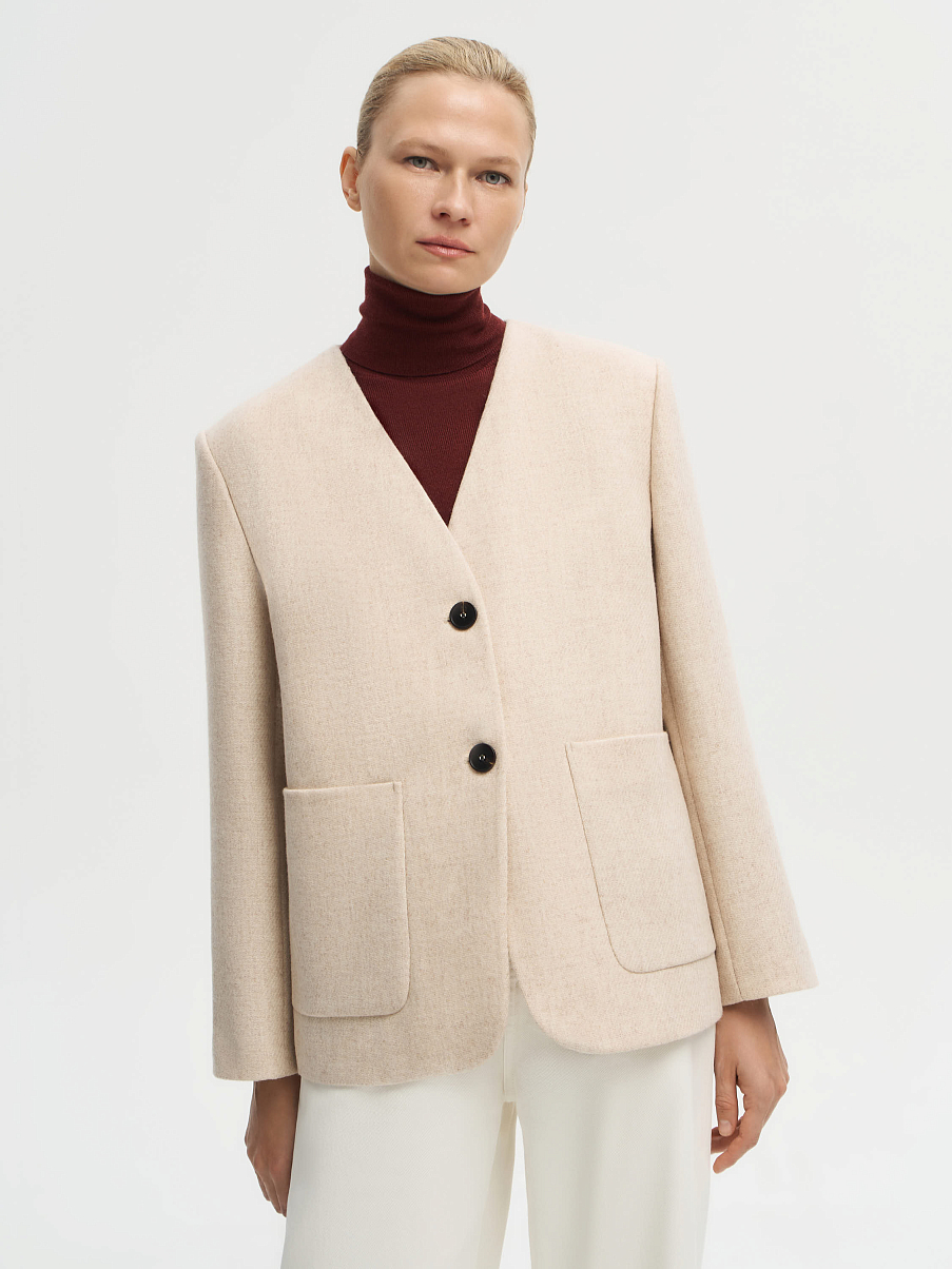 Жакет из шерсти