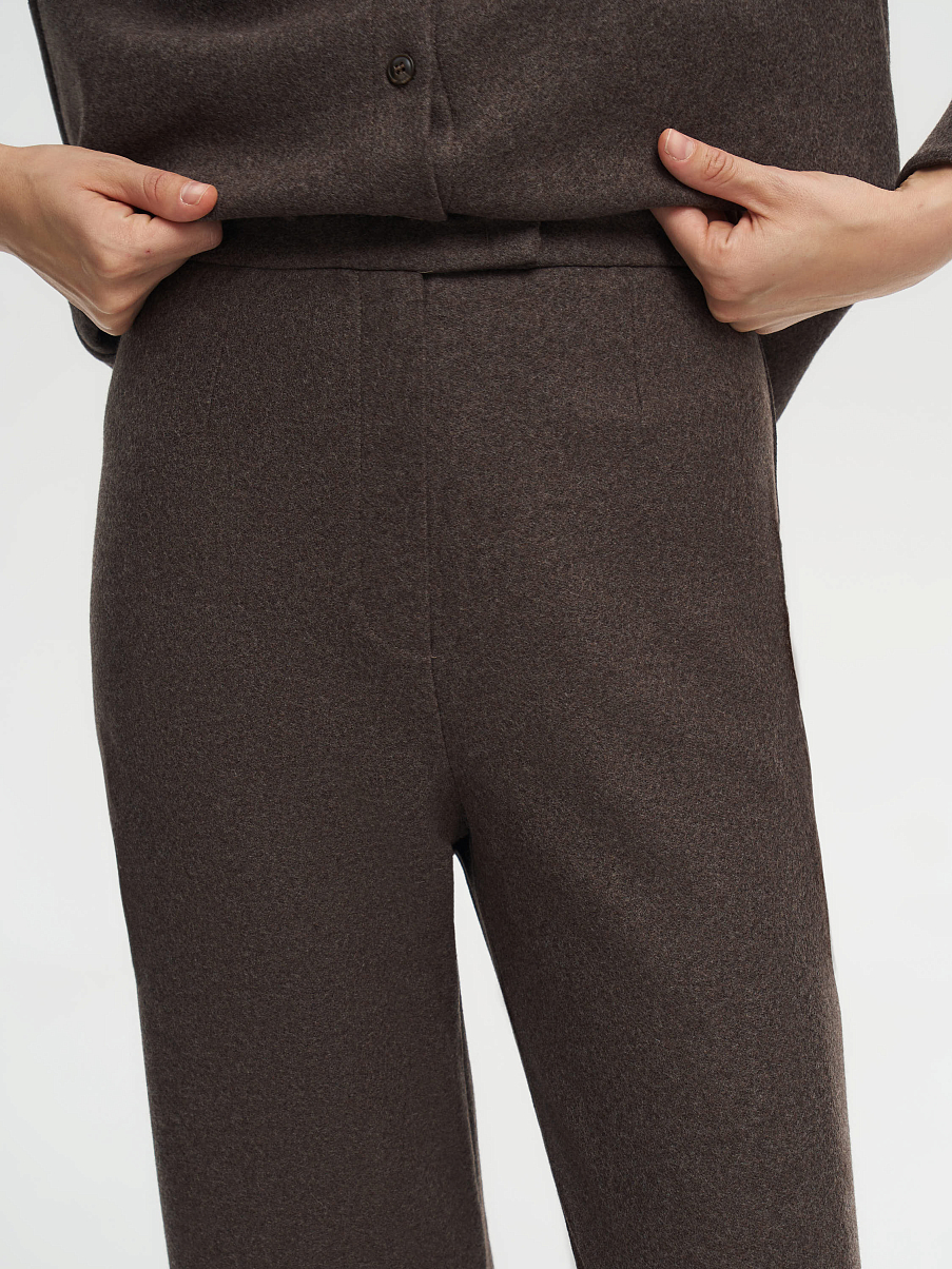 Брюки из 100% шерсти