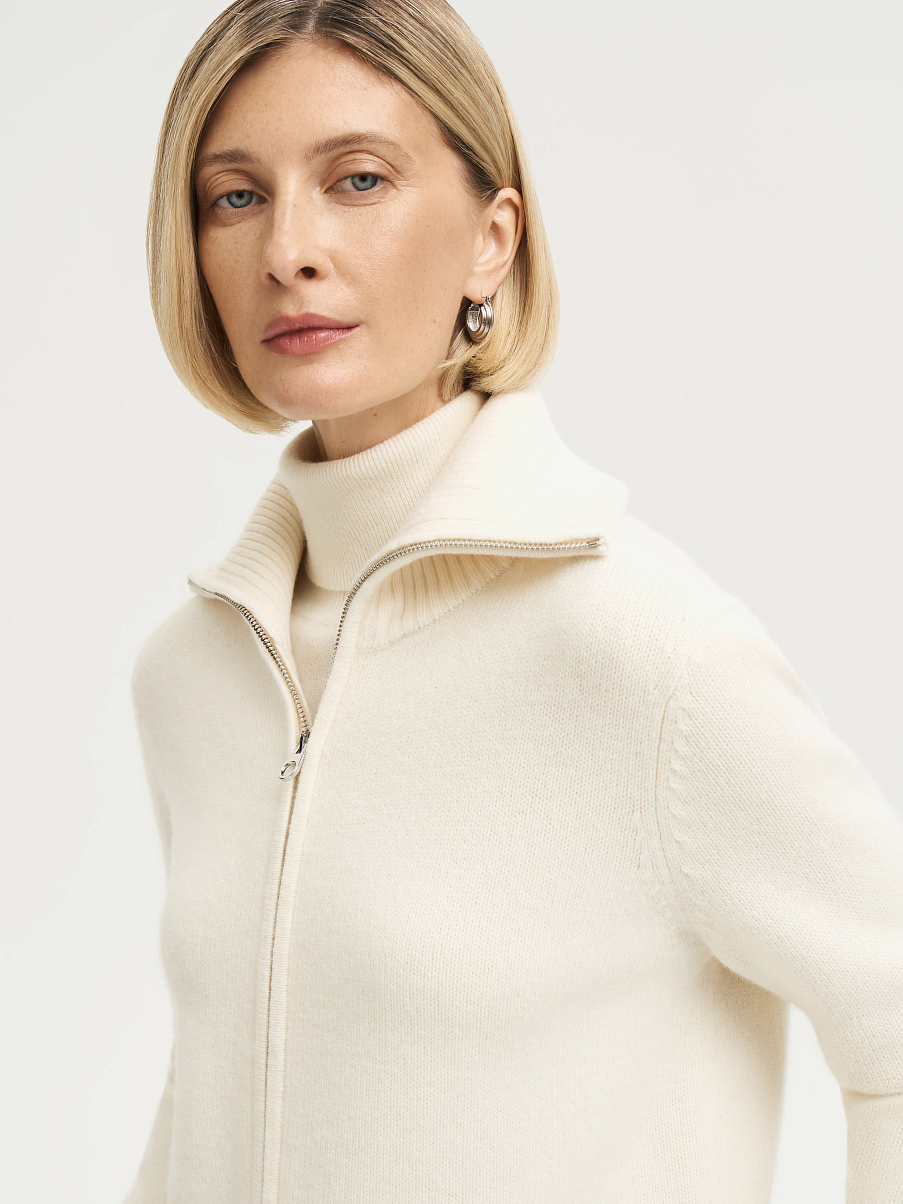 Кардиган из шерсти с кашемиром