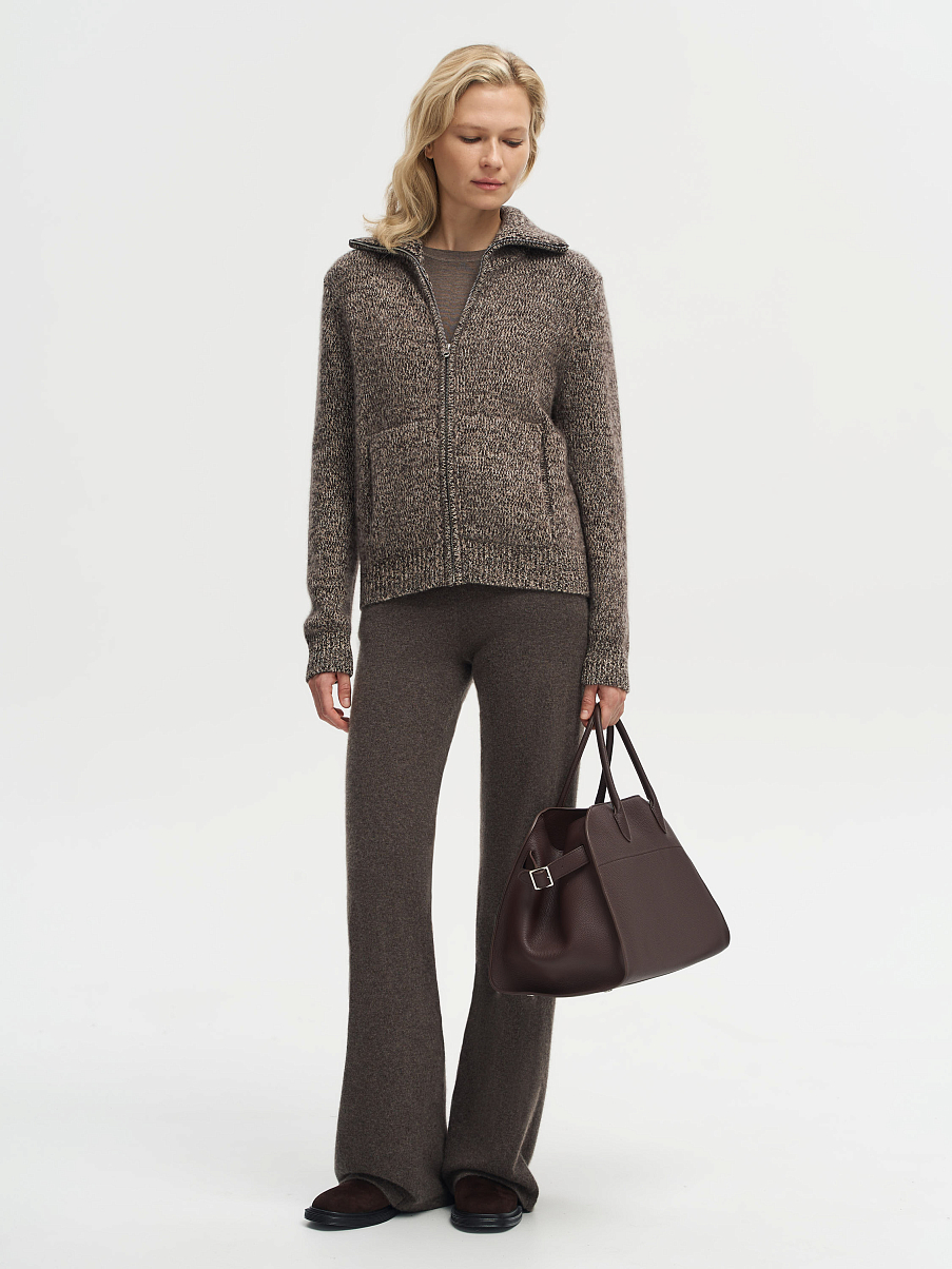 Кардиган из мериноса с кашемиром