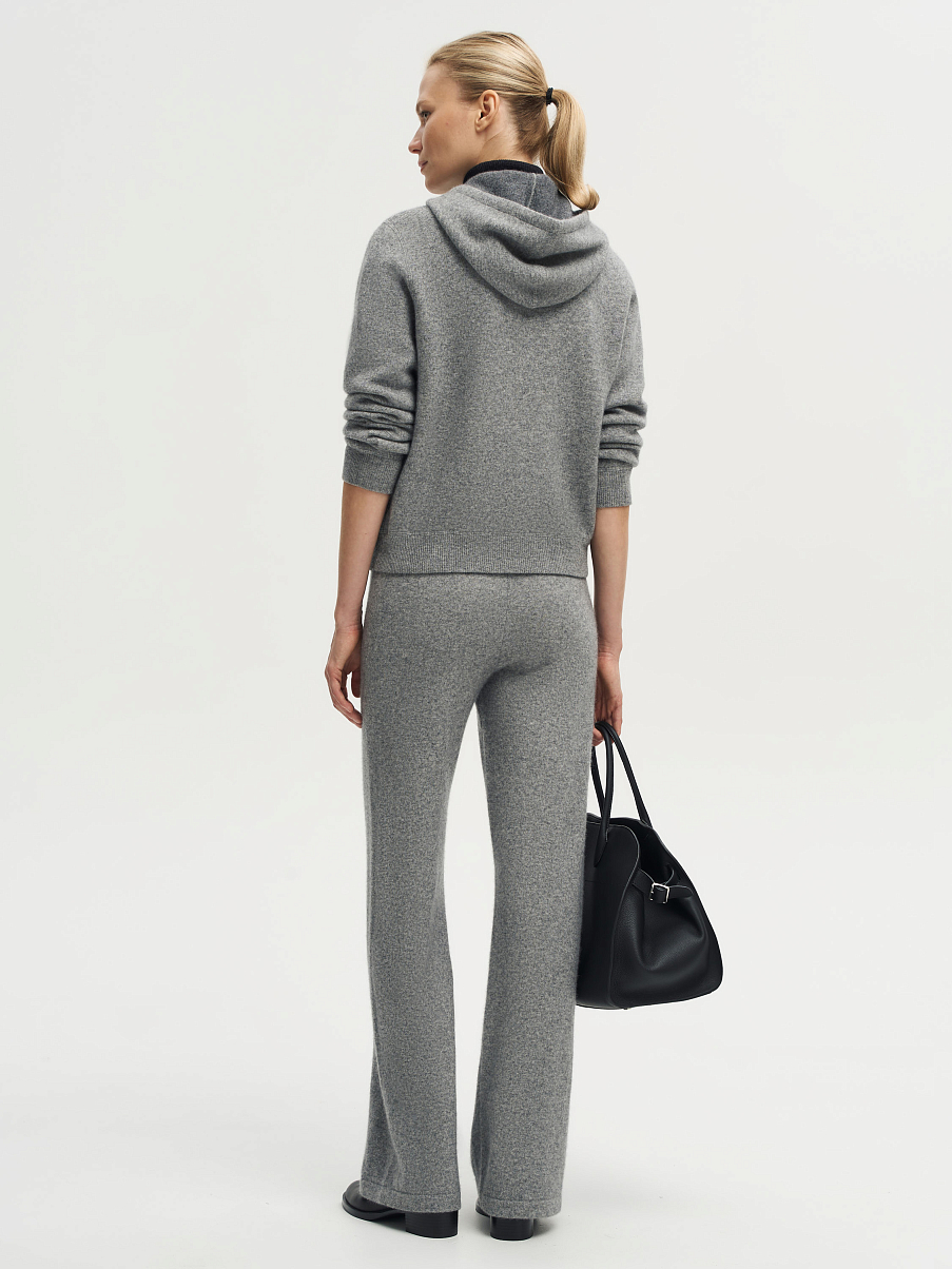 Брюки из шерсти с кашемиром