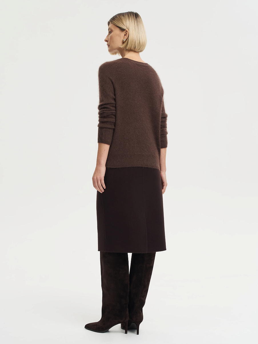 Джемпер из шерсти с кашемиром