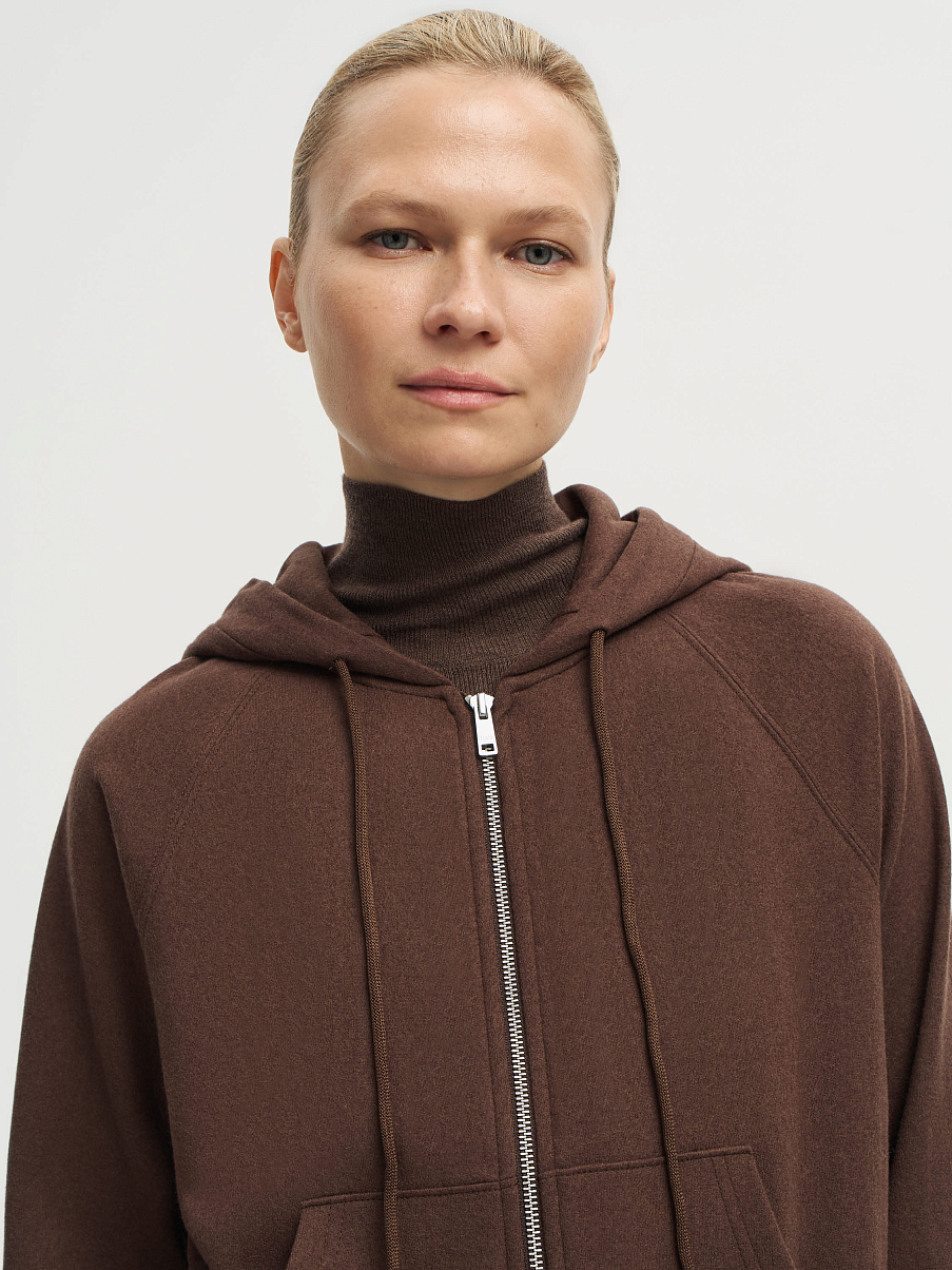 Толстовка из шерсти