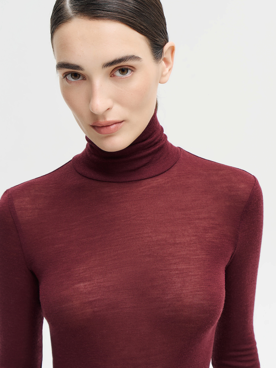 Водолазка из 100% шерсти