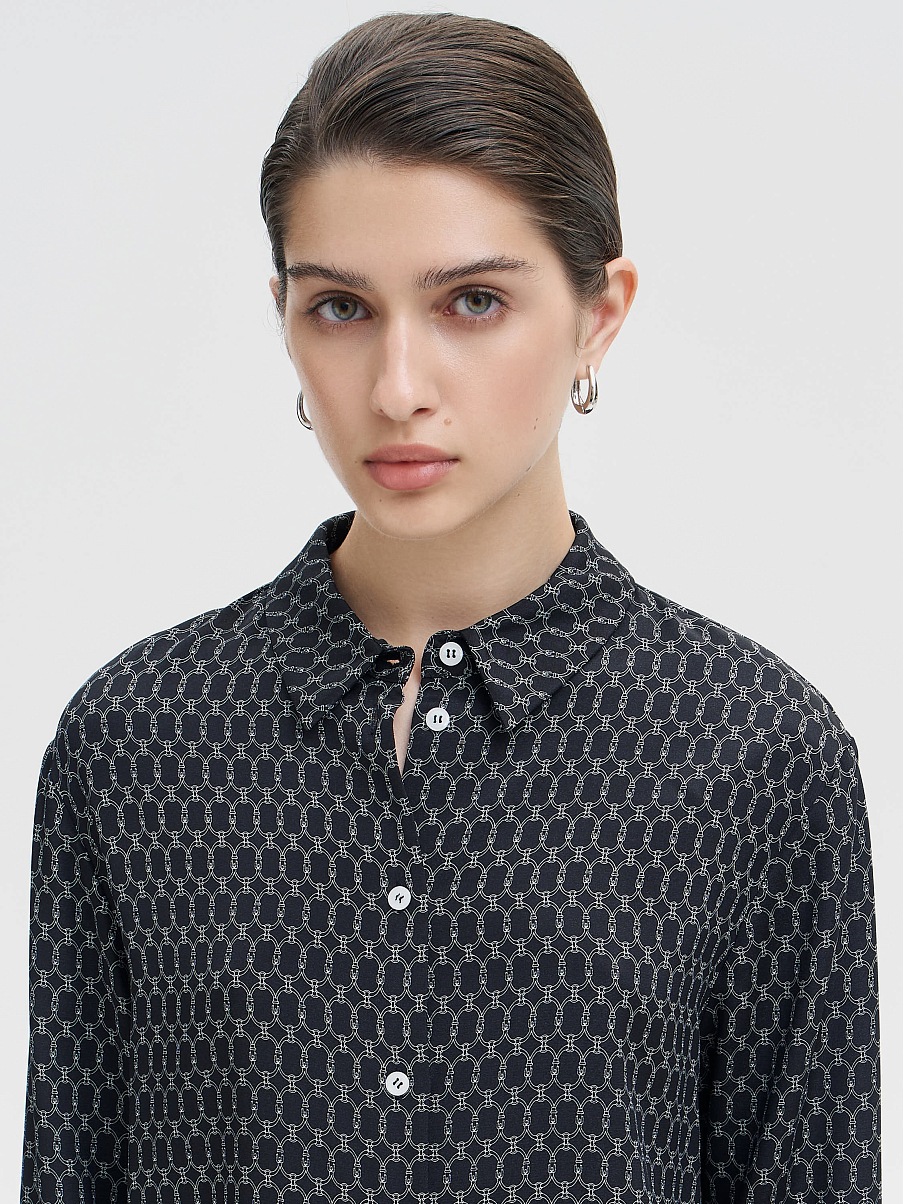 Блуза из шелка