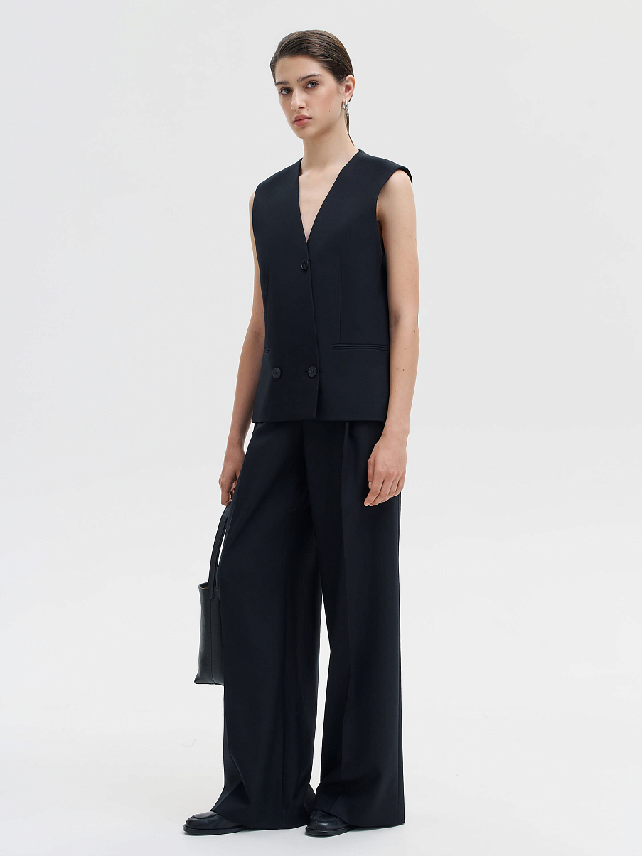 Брюки из шерсти