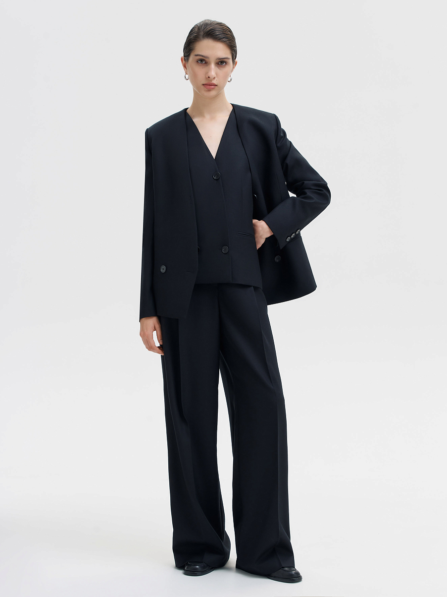 Брюки из шерсти