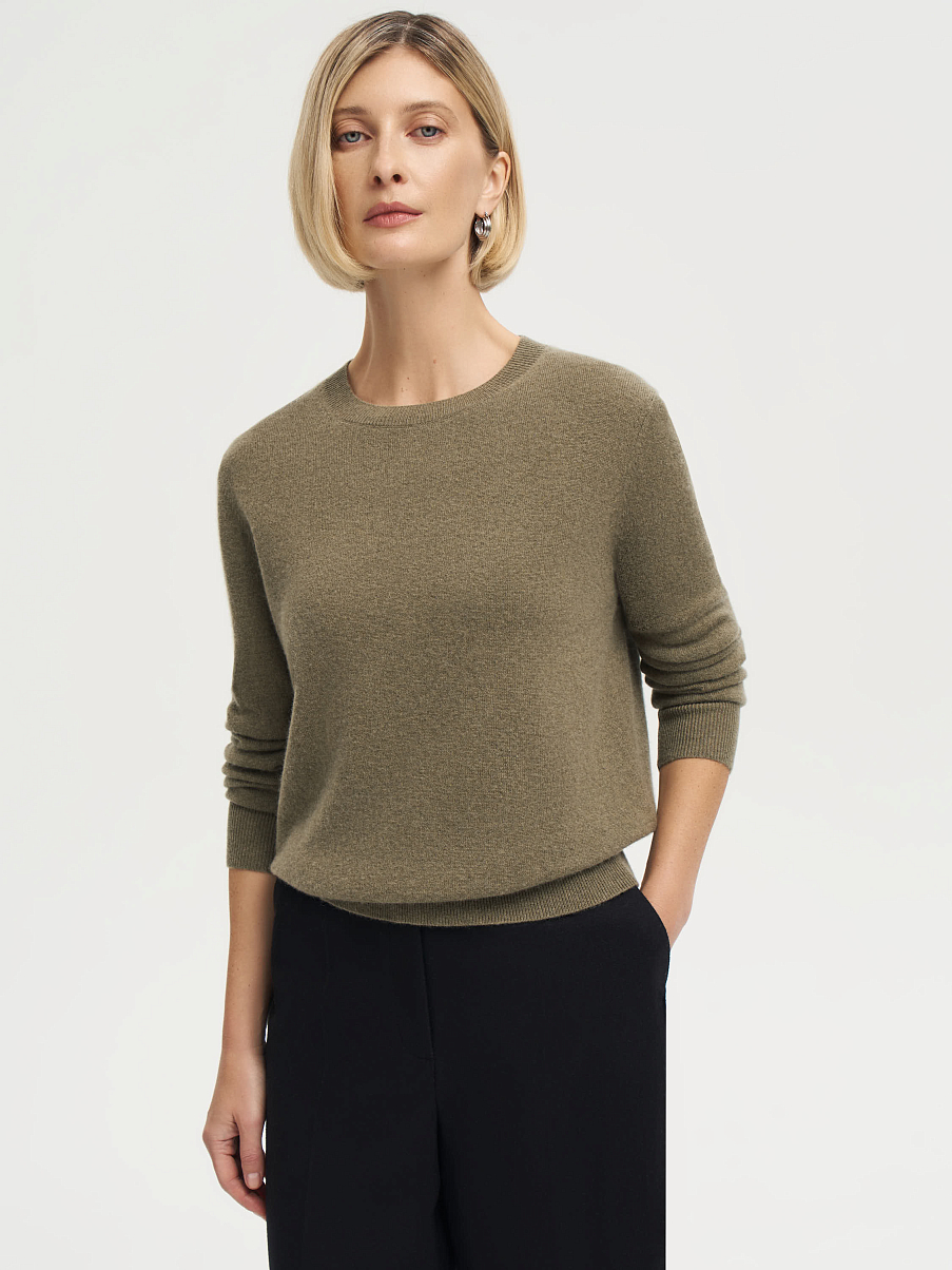 Джемпер из мериноса и кашемира