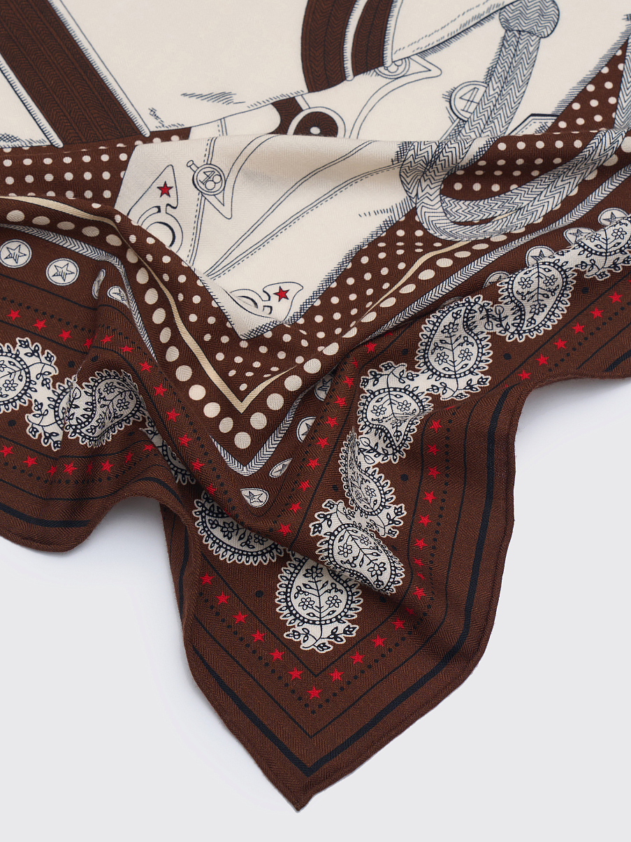 Платок из кашемира и шелка