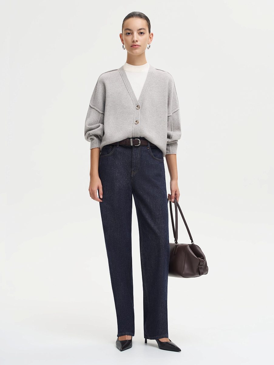 Кардиган из шерсти с кашемиром