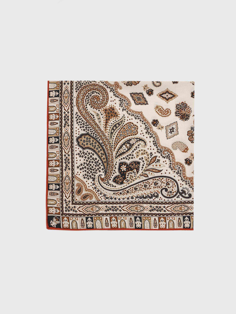 Платок из кашемира с шелком