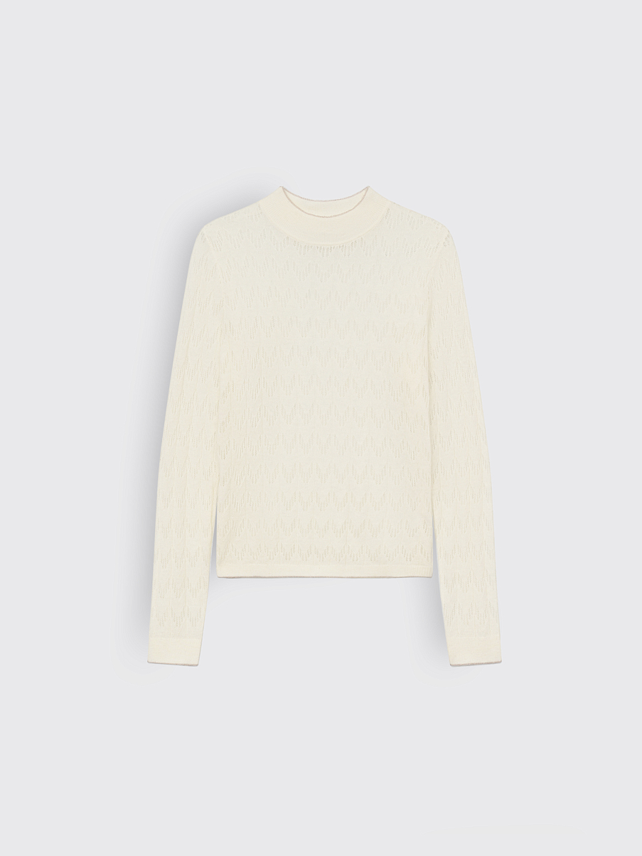 Водолазка из шерсти с альпакой