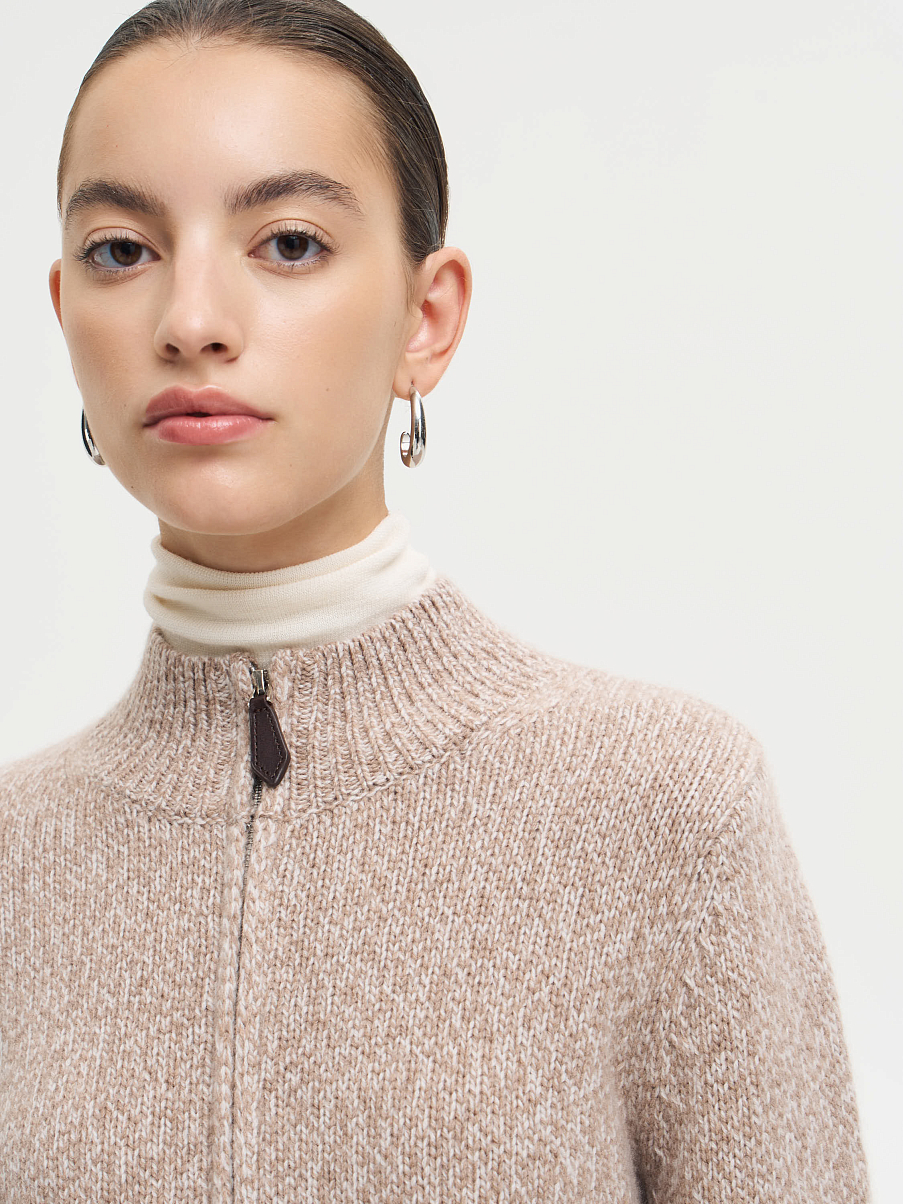 Кардиган из шерсти с кашемиром