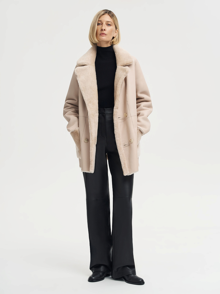 Дубленка двусторонняя из овчины