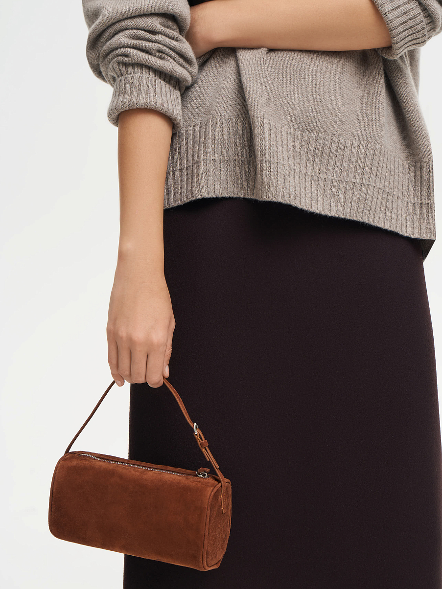 Сумка мини из кожи