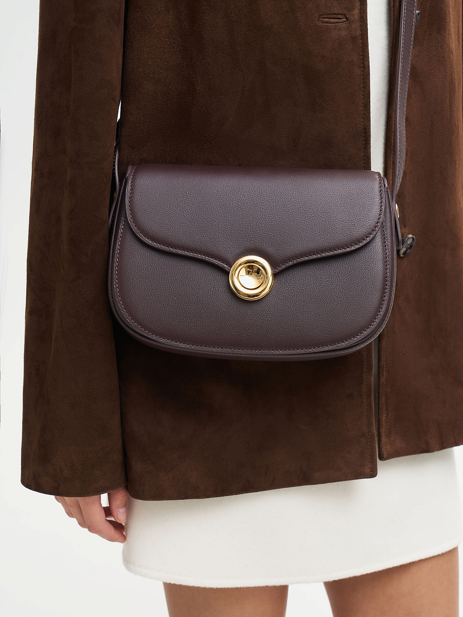 Сумка мини из кожи