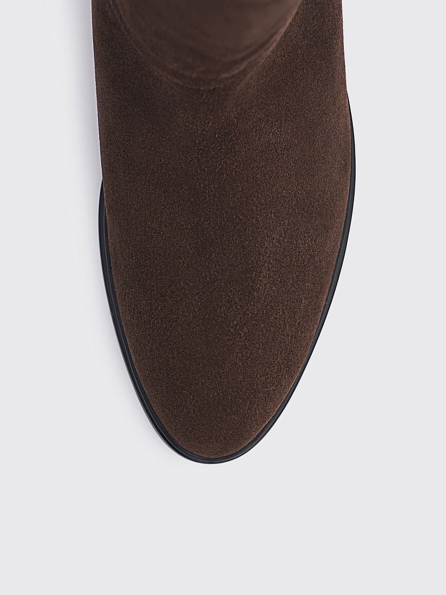 Сапоги из кожи