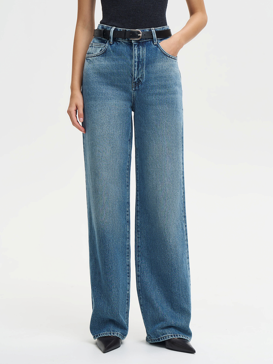 Джинсы WIDE LEG