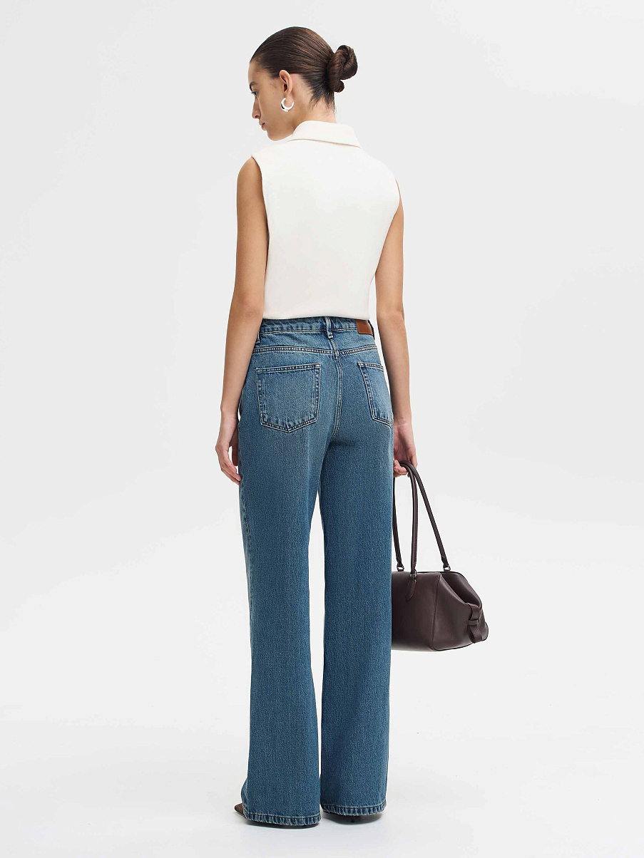 Джинсы WIDE LEG