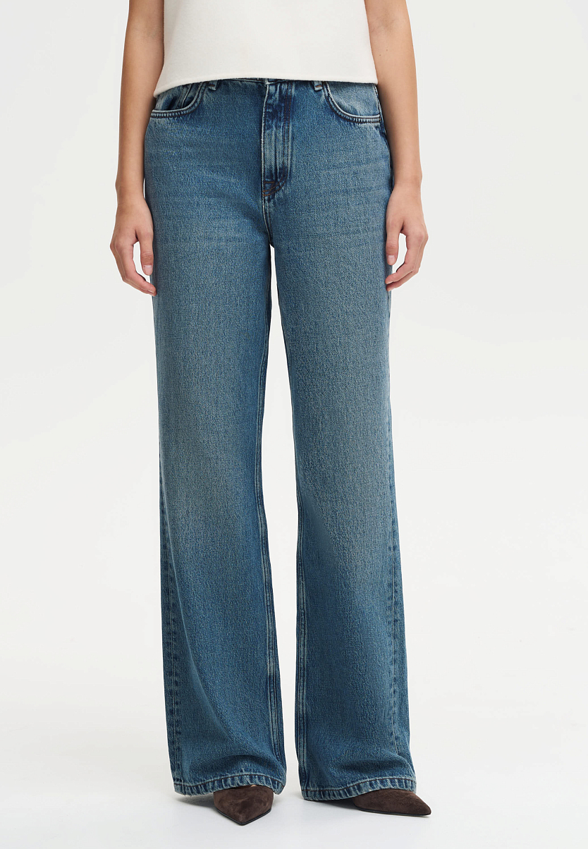 Джинсы WIDE LEG