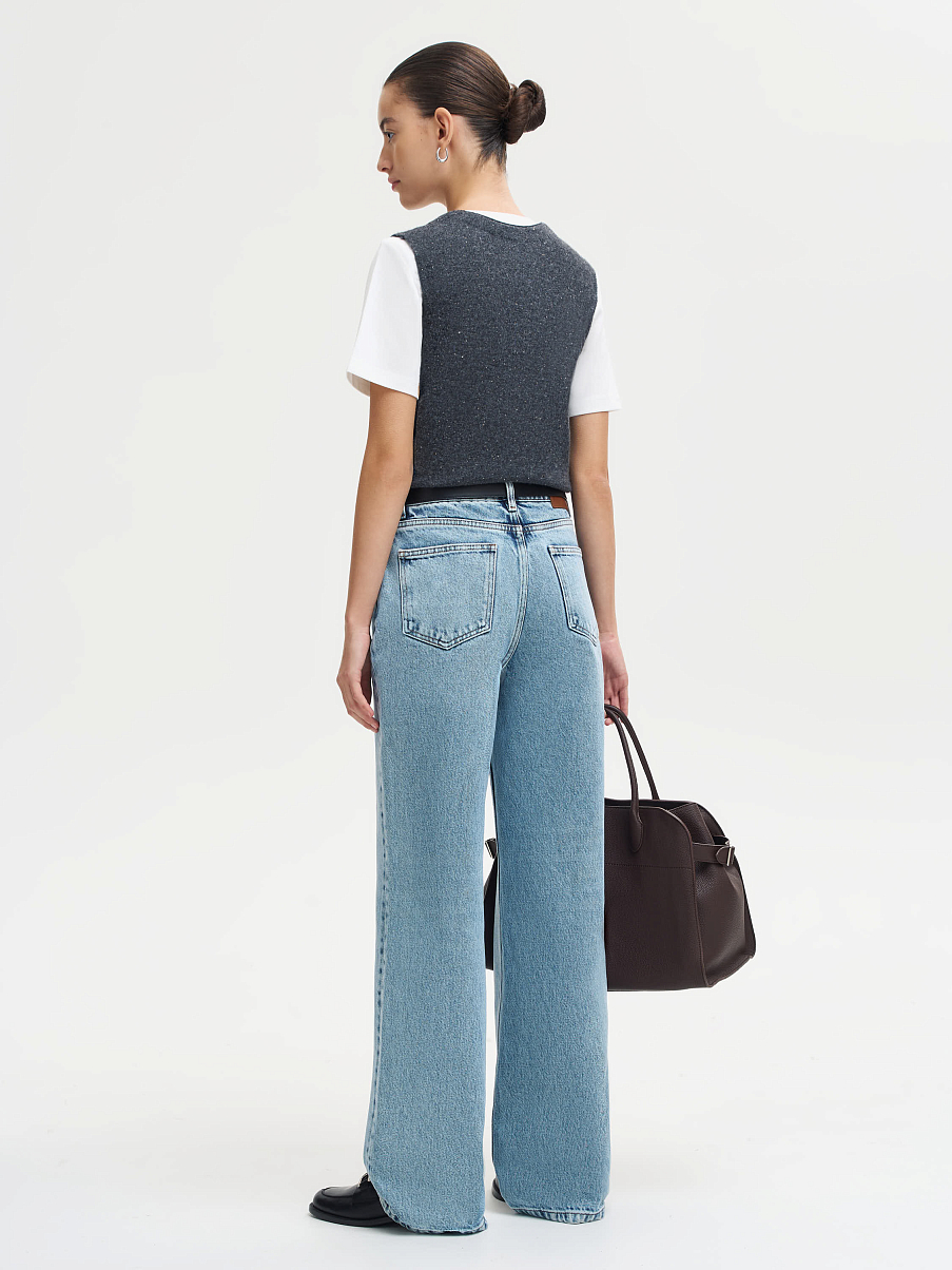 Джинсы WIDE LEG