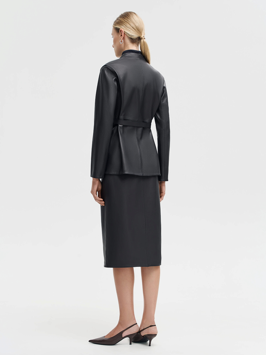 Жакет из кожи