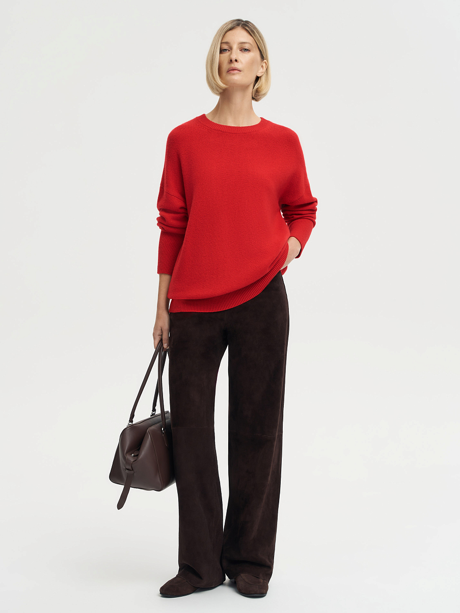 Джемпер из шерсти с кашемиром