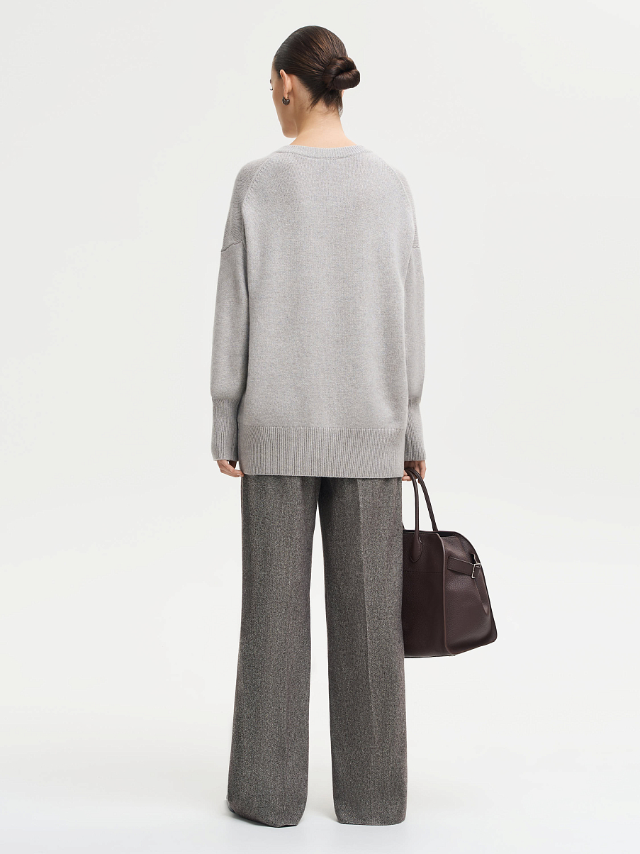 Джемпер из шерсти с кашемиром