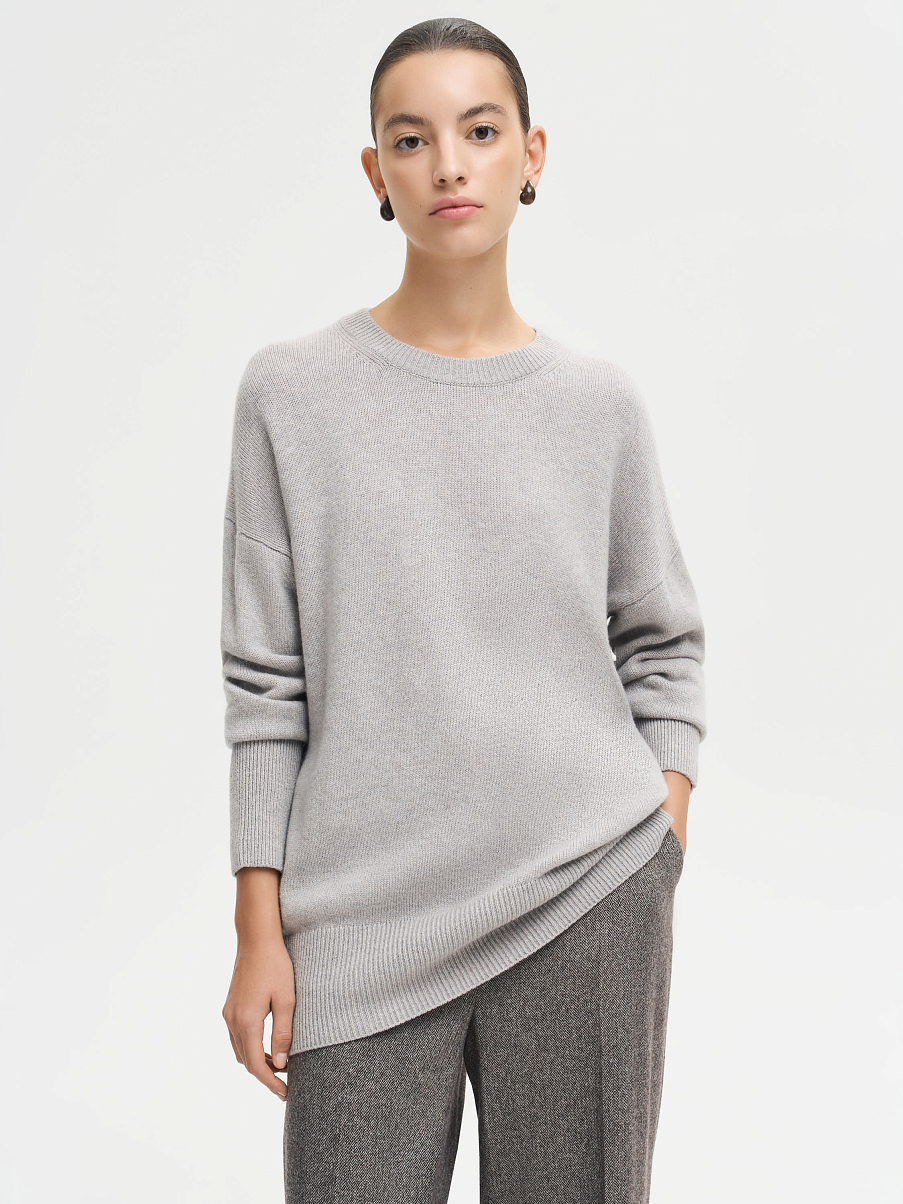 Джемпер из шерсти с кашемиром