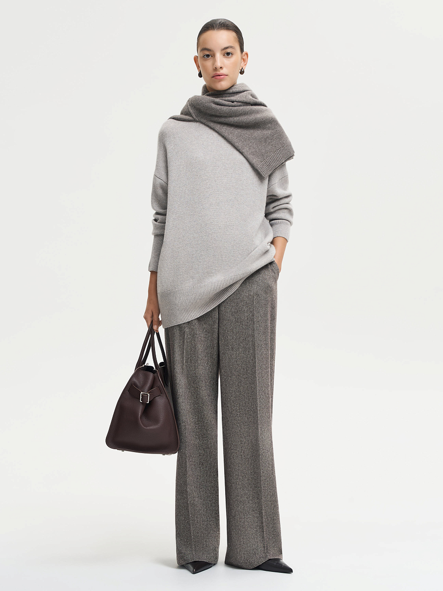 Джемпер из шерсти с кашемиром