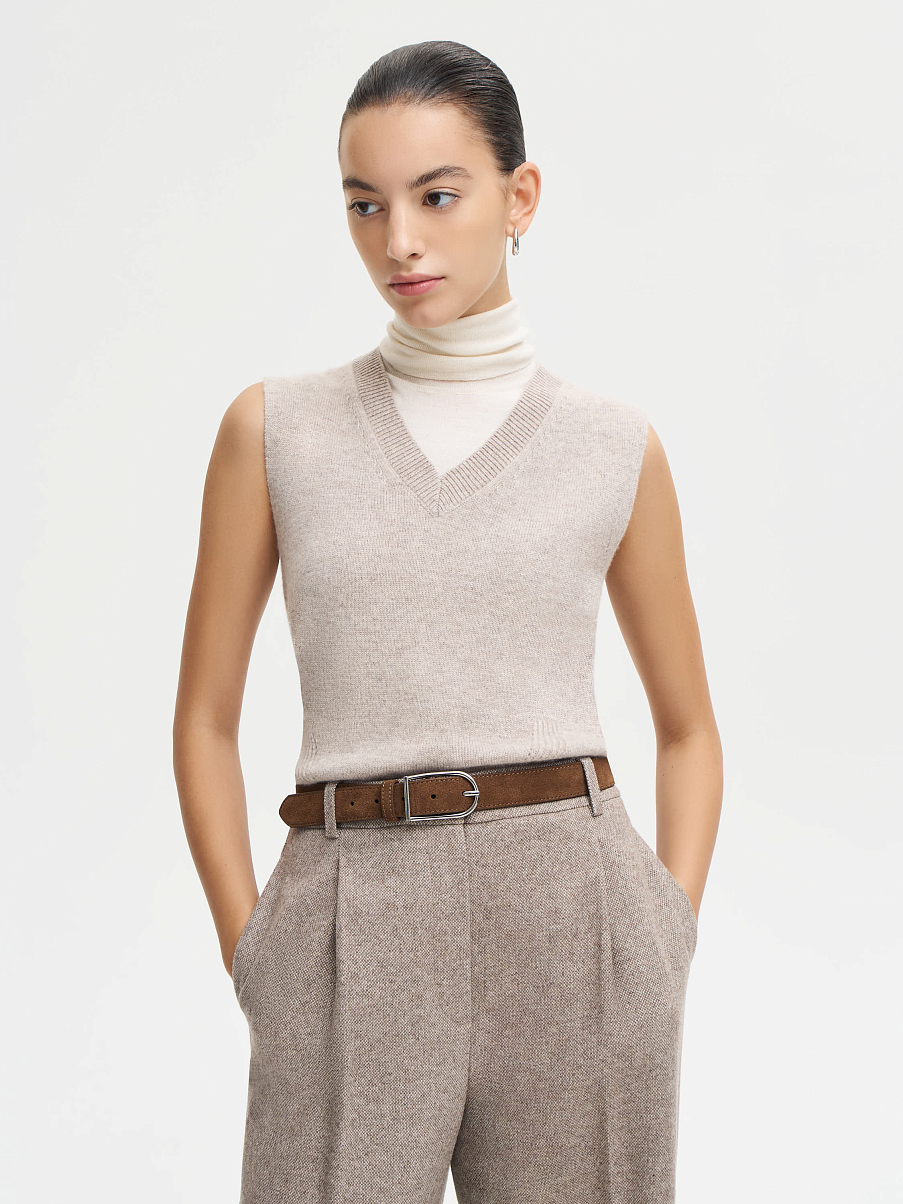 Ремень из замши