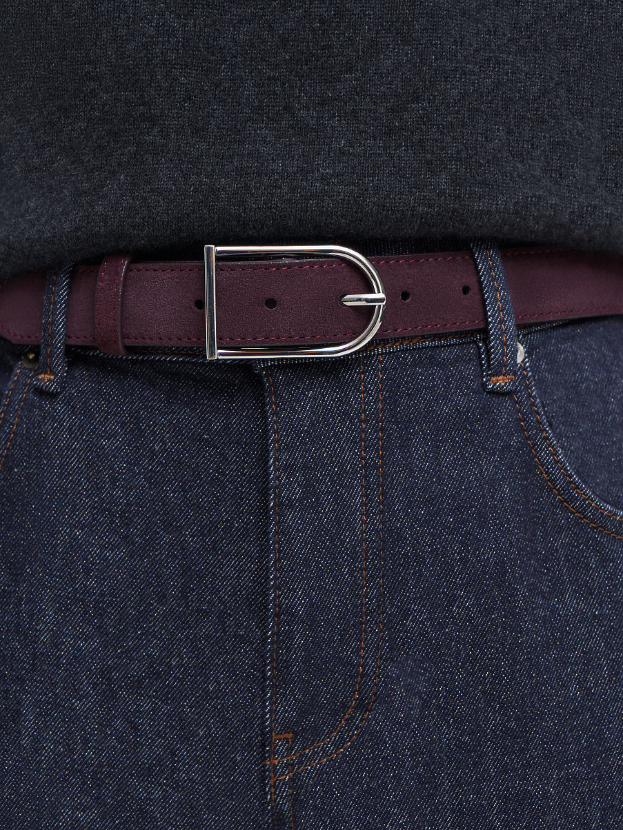 Ремень из замши