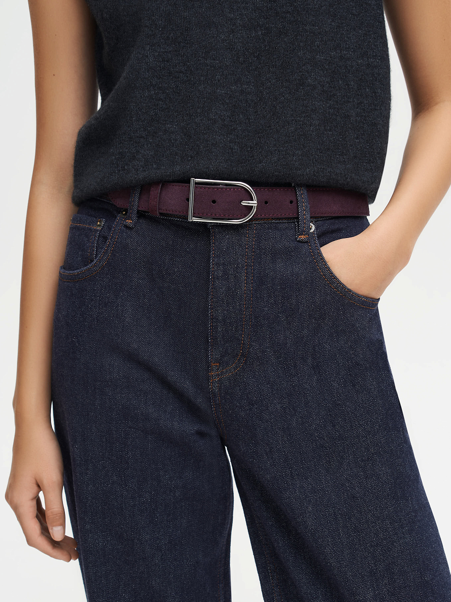 Ремень из замши