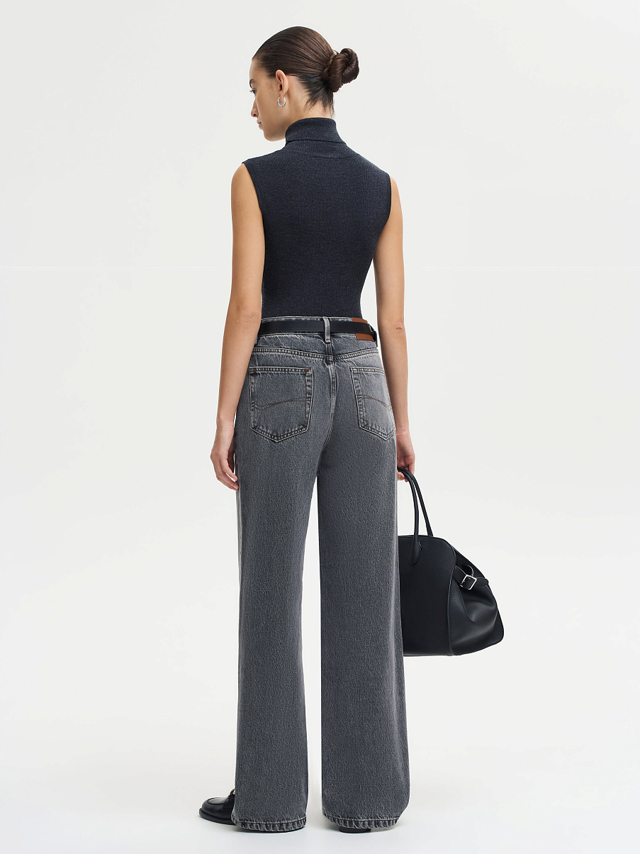 Джинсы WIDE LEG