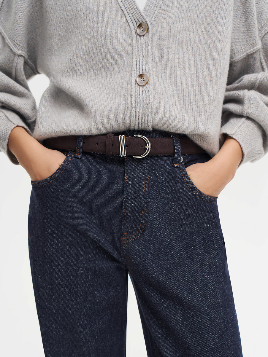 Ремень из замши