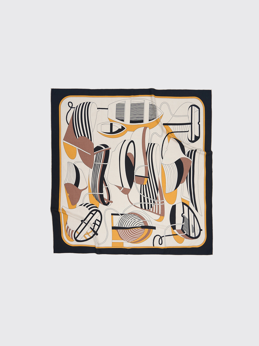 Платок из кашемира с шелком