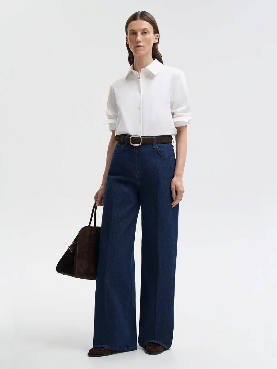 Джинсы CANDIANI WIDE LEG