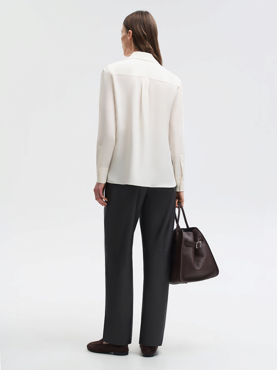 Блуза из 100% шелка