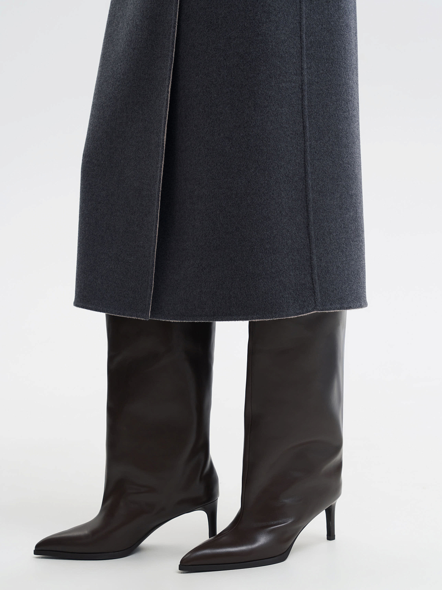 Сапоги из кожи