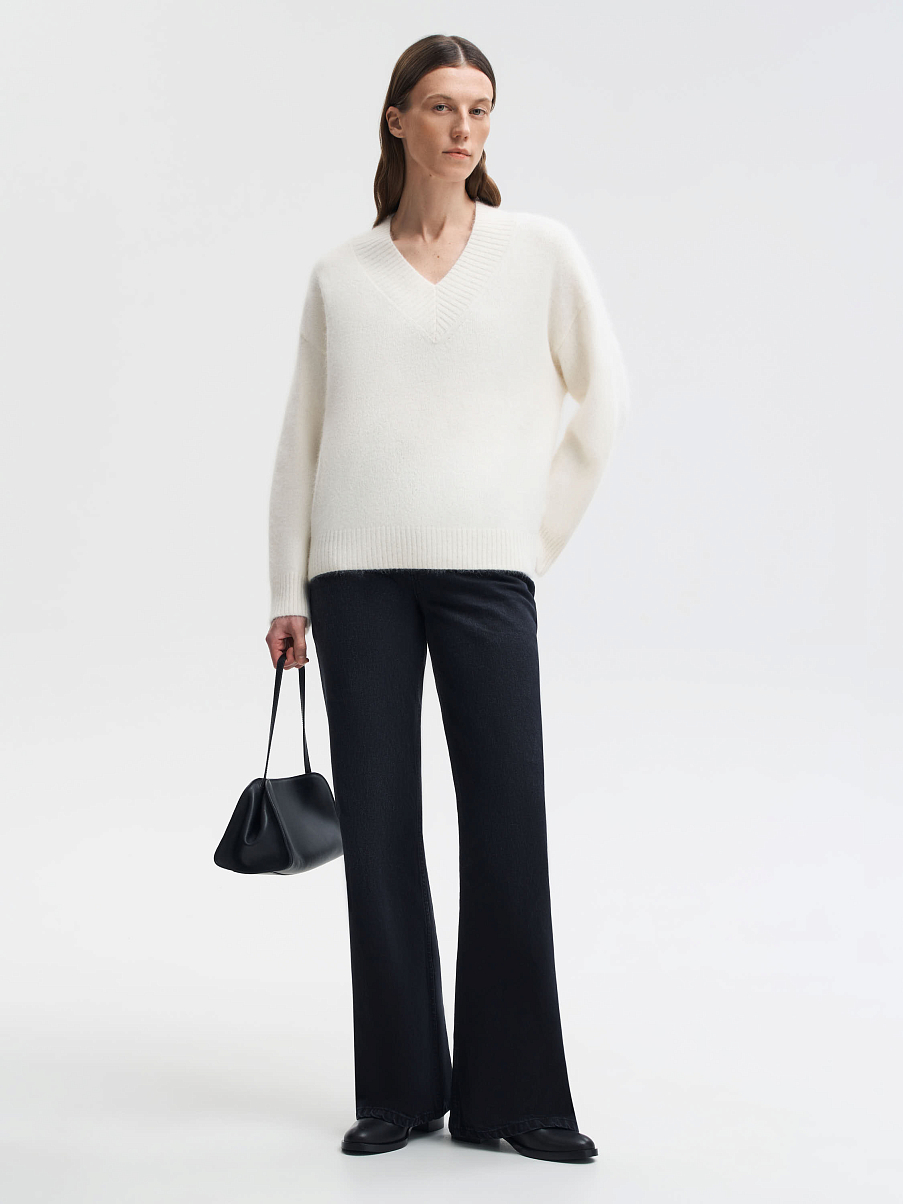 Джемпер  из шерсти енота