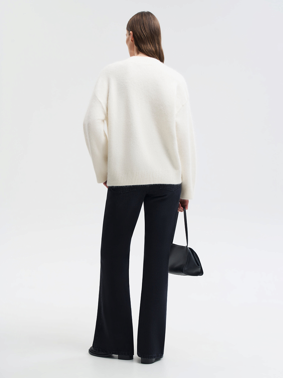 Джемпер  из шерсти енота