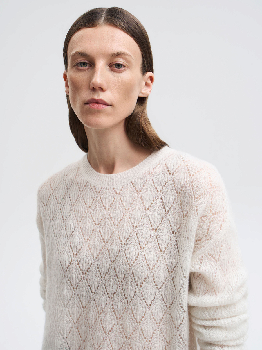 Джемпер из кашемира с шелком