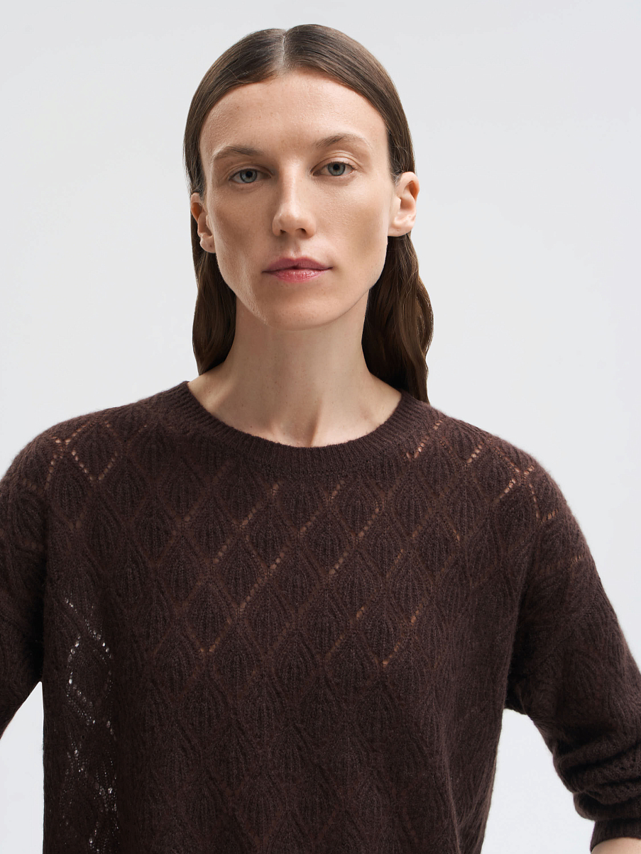 Джемпер из кашемира с шелком