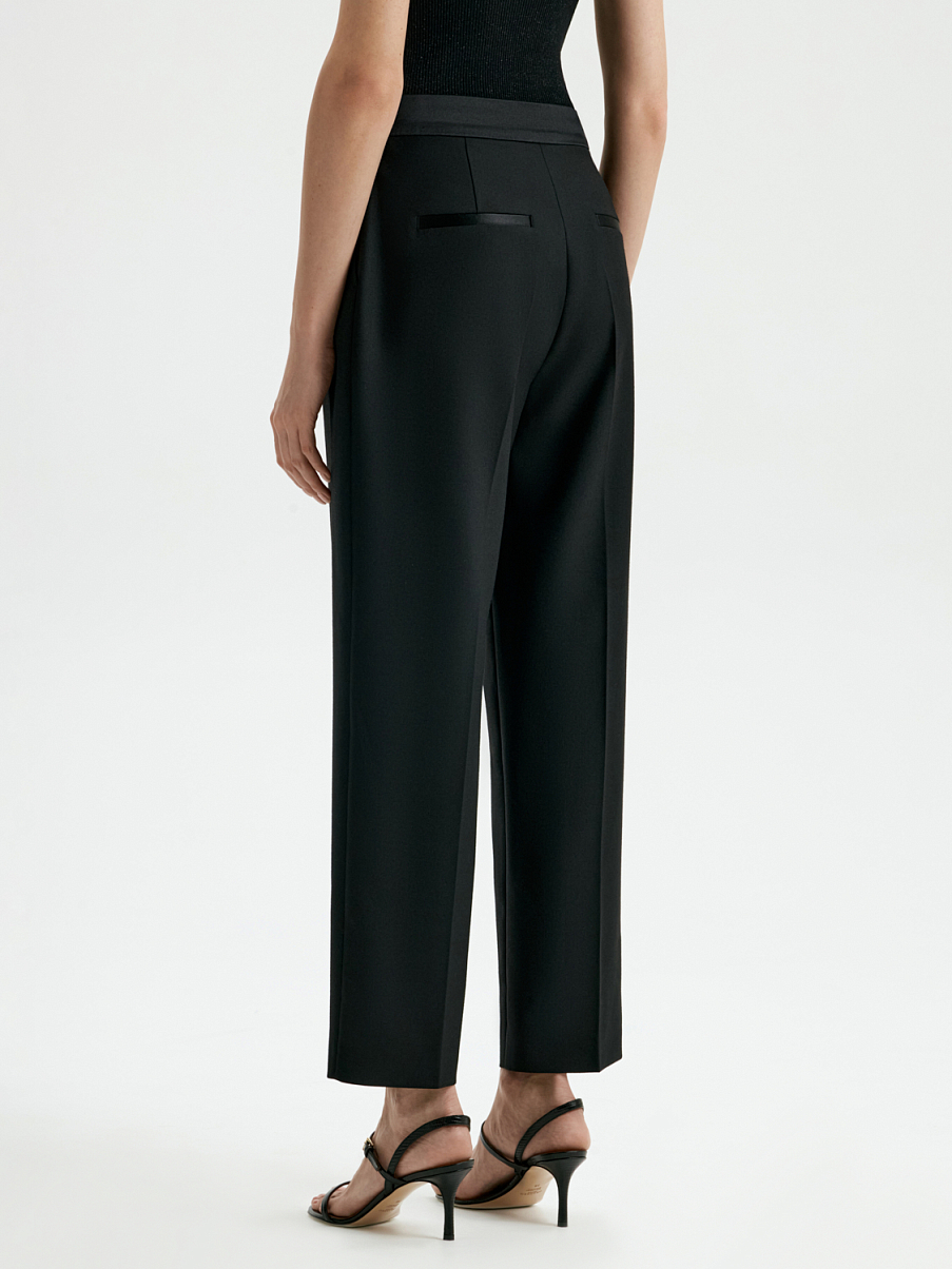 Укороченные брюки со стрелками