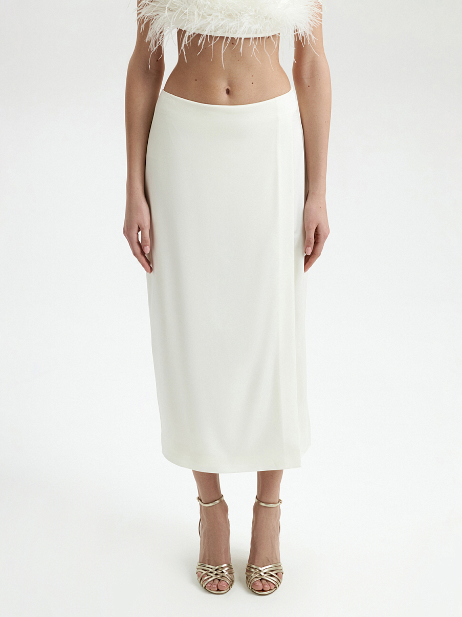 Юбка миди на запах