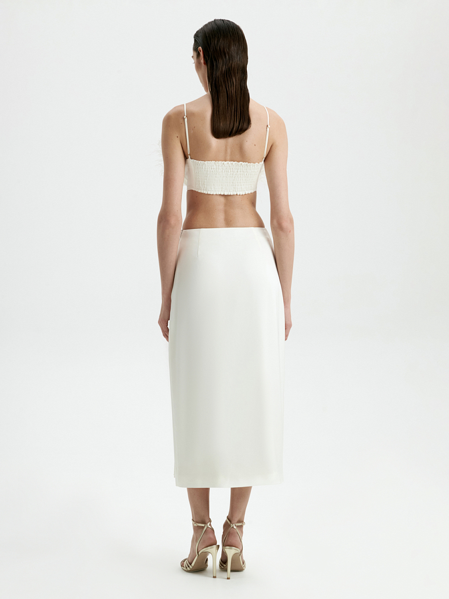 Юбка миди на запах