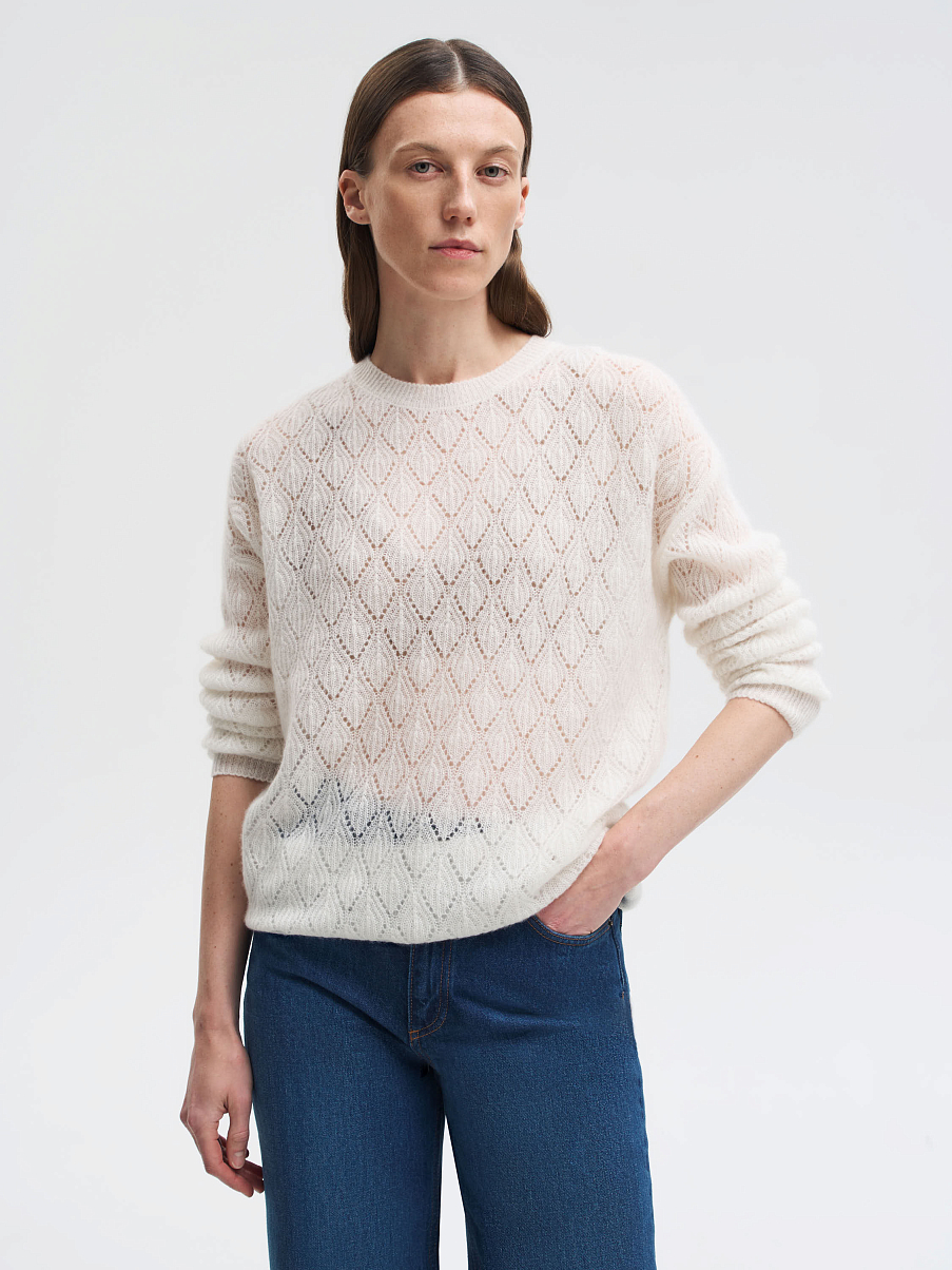 Джемпер из кашемира с шелком